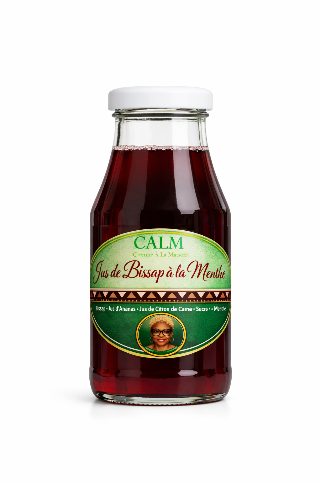 Jus de Bissap à la Menthe artisanal CALM