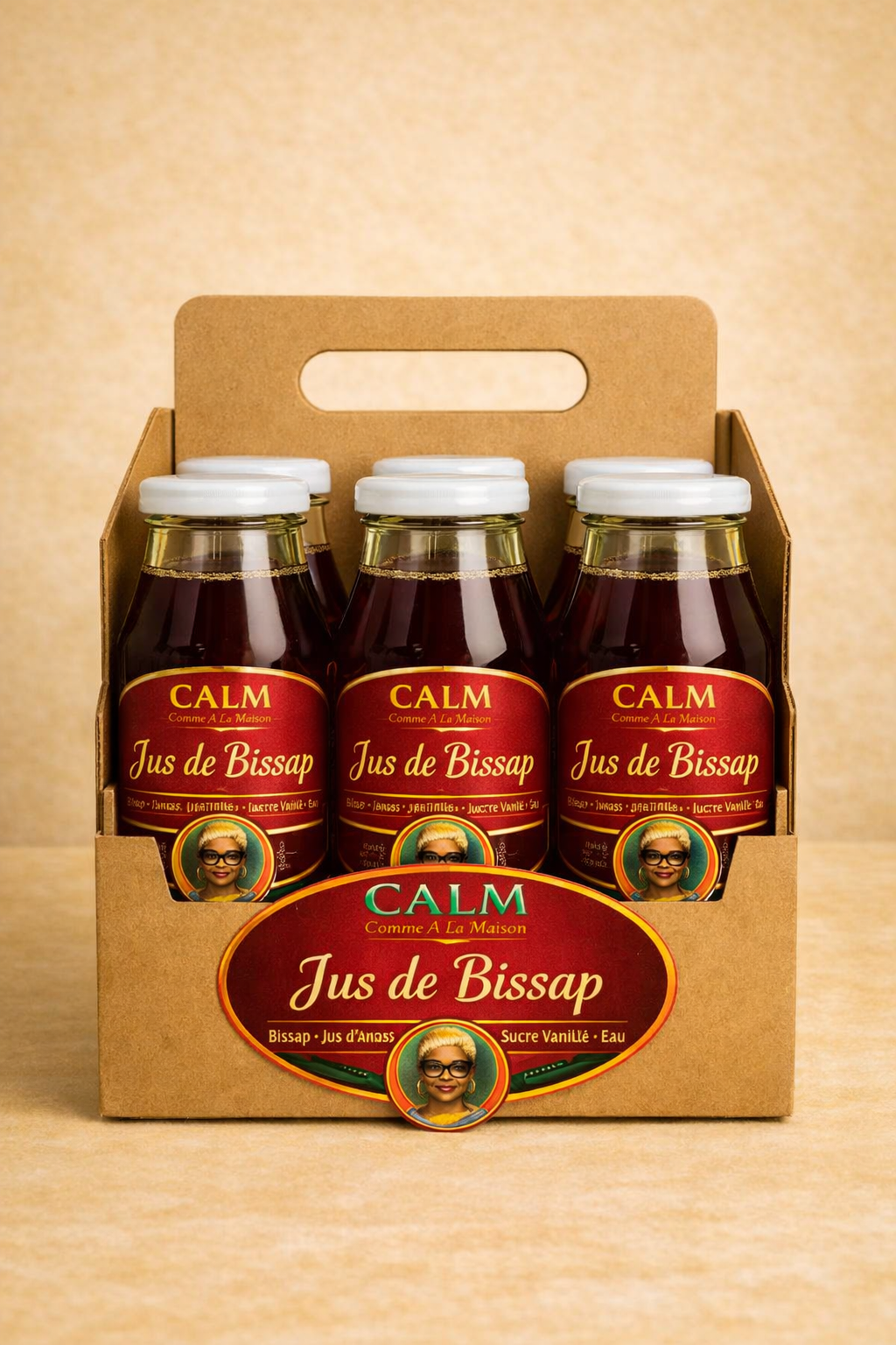 Pack 6 Jus de Bissap CALM