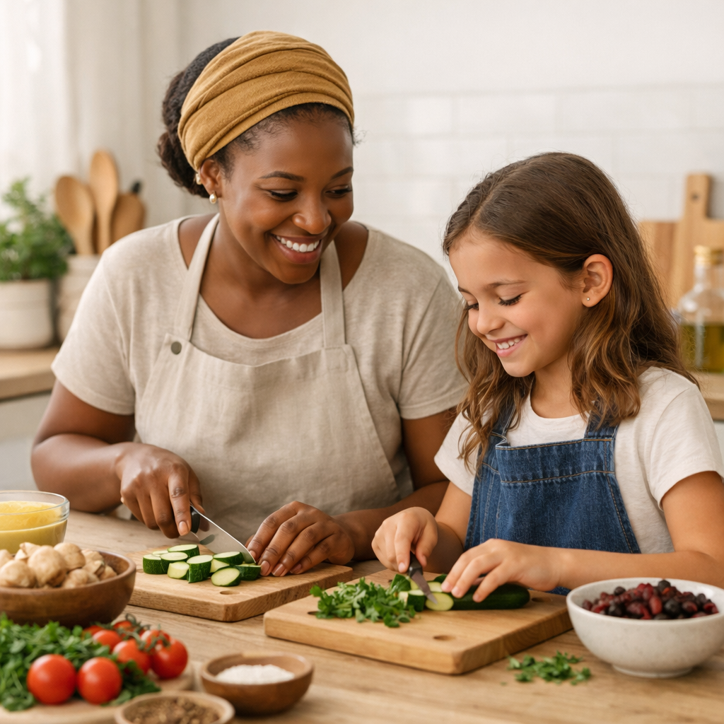 Atelier de cuisine partagée chez CALM