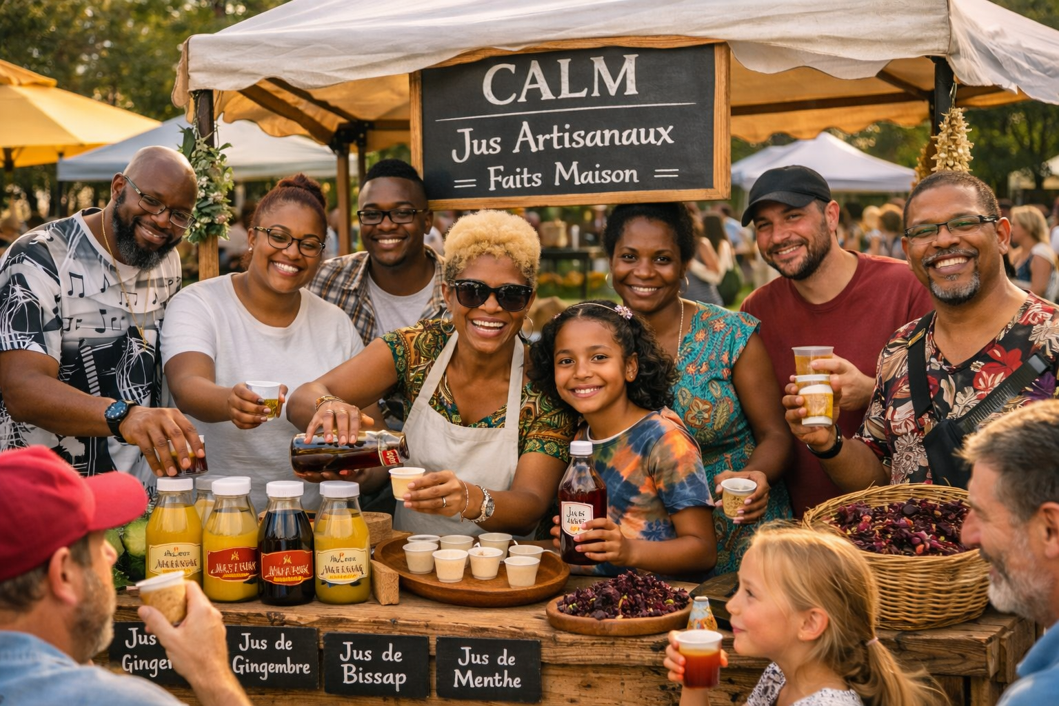 CALM au marché – rencontre et partage