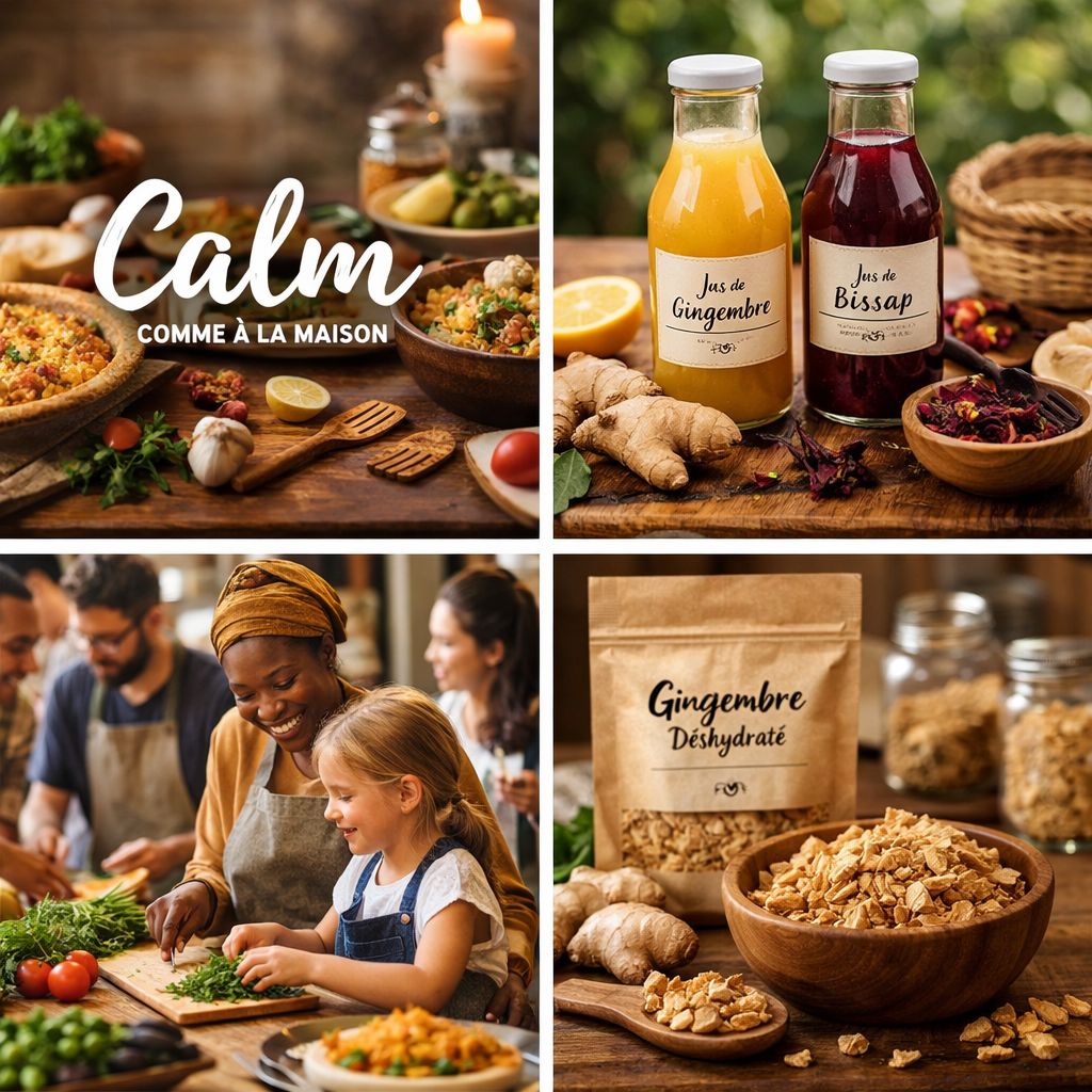 Blanche et Mahala cuisinent ensemble chez CALM