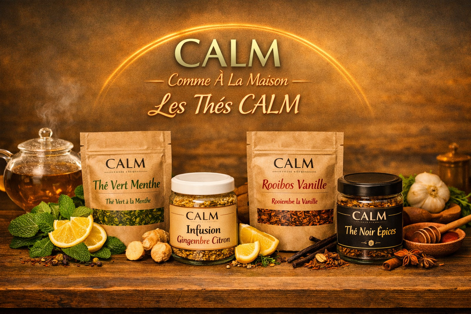 Thé Calm – infusion maison CALM